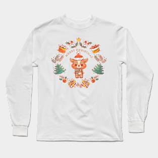 Feliz Navidad - Reno Long Sleeve T-Shirt